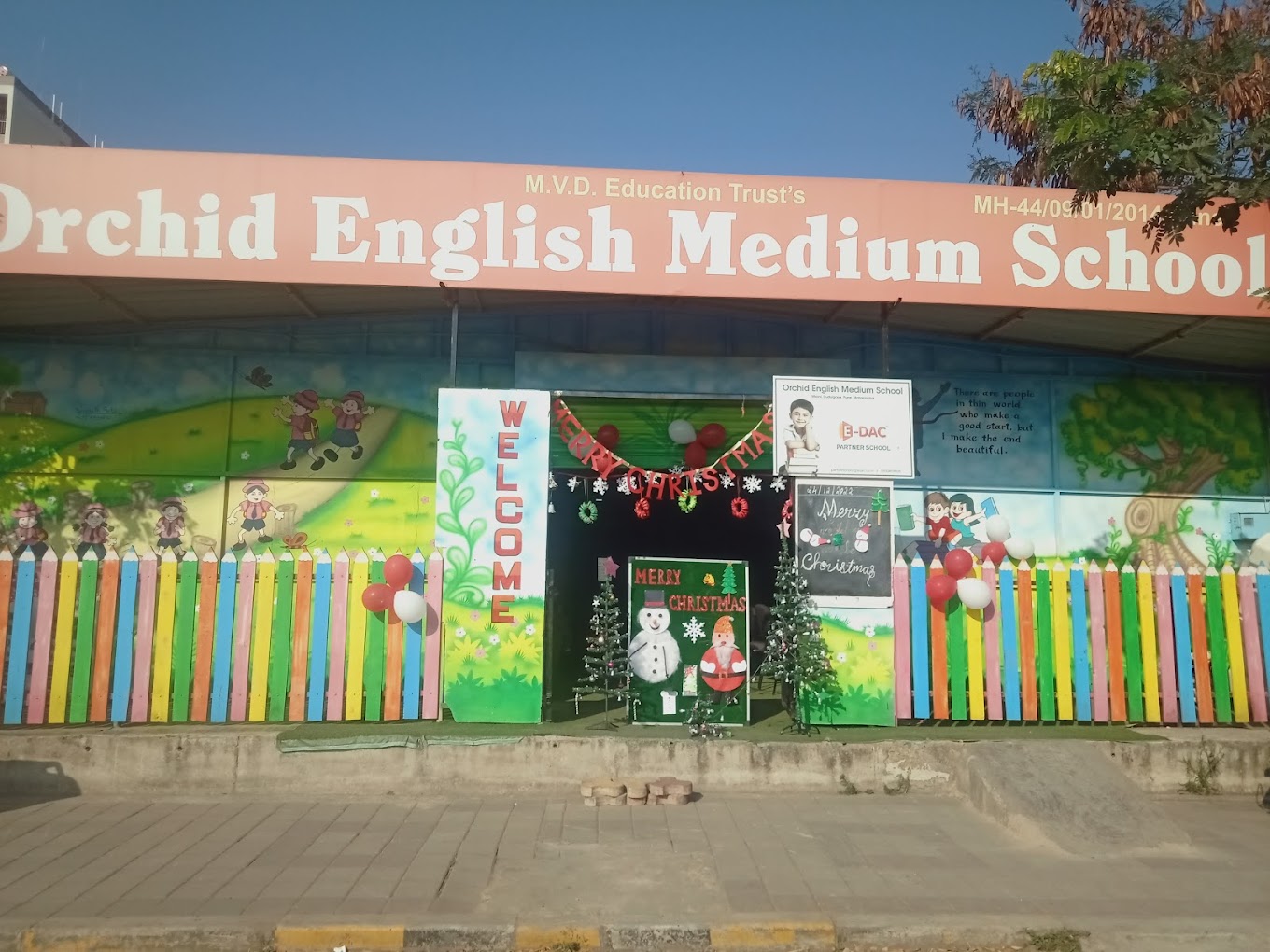 Orchid English Medium School — Dudulgaon campus