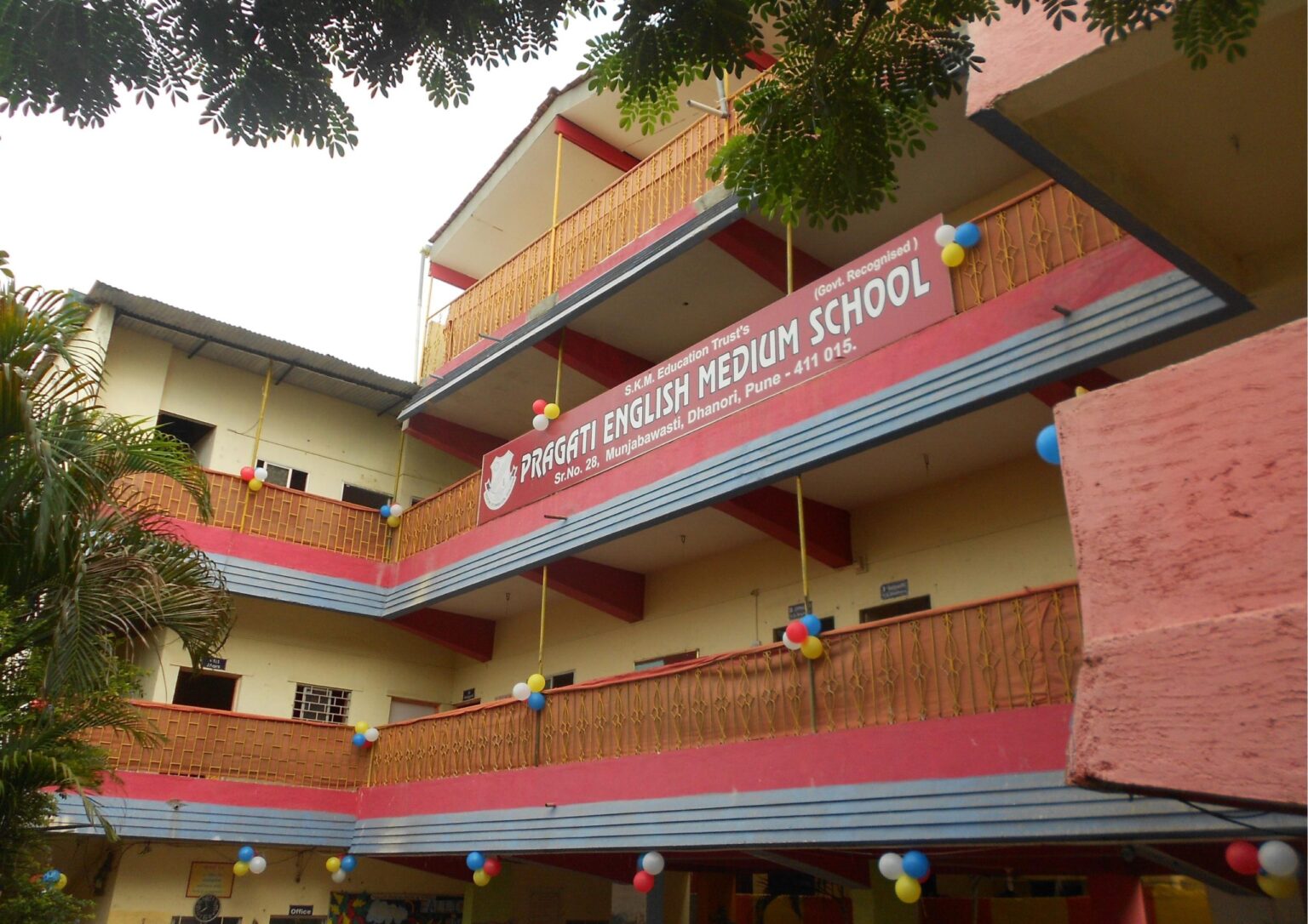 Pragati English Medium School — Dhanori campus