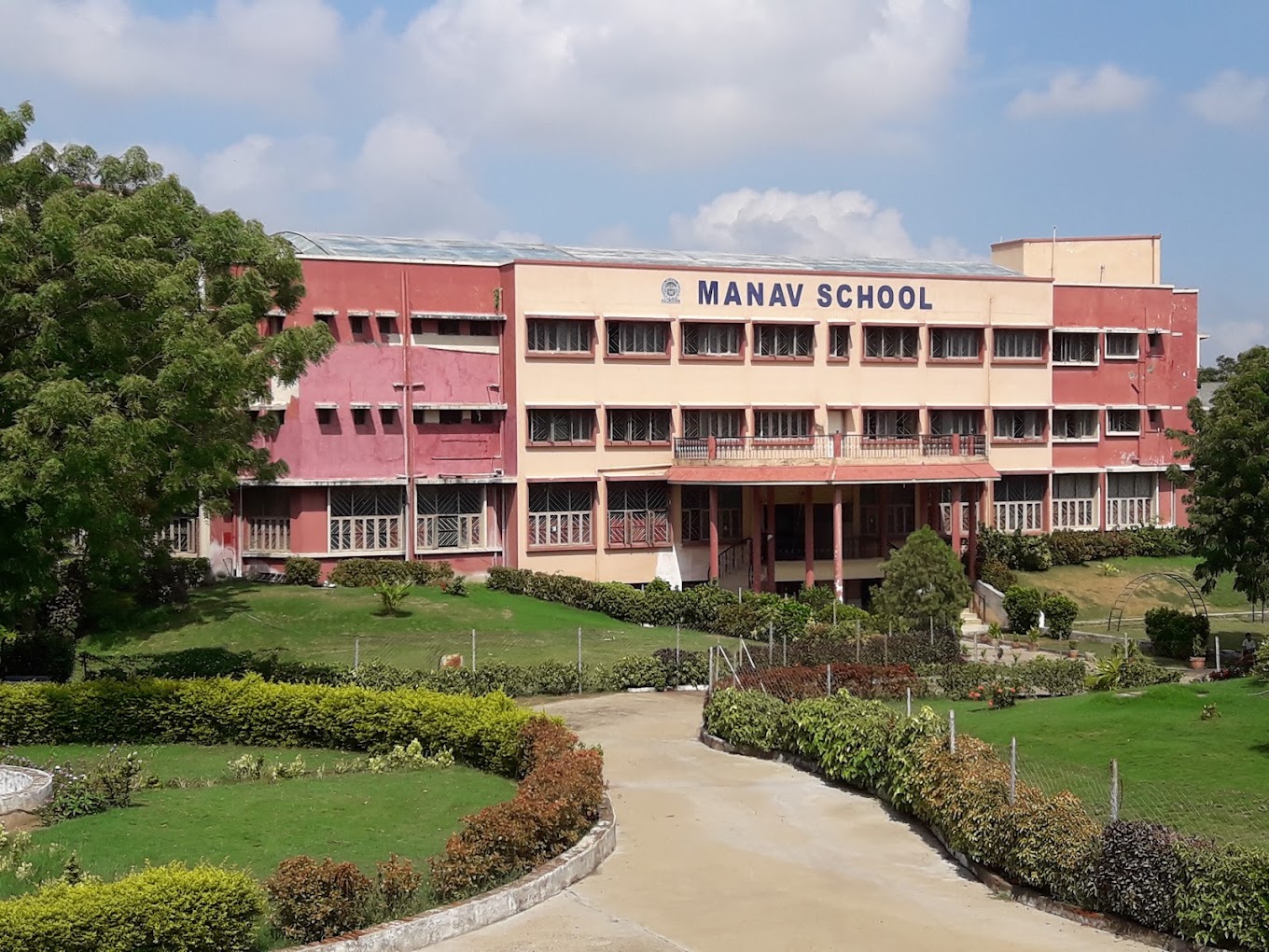 Manav School campus