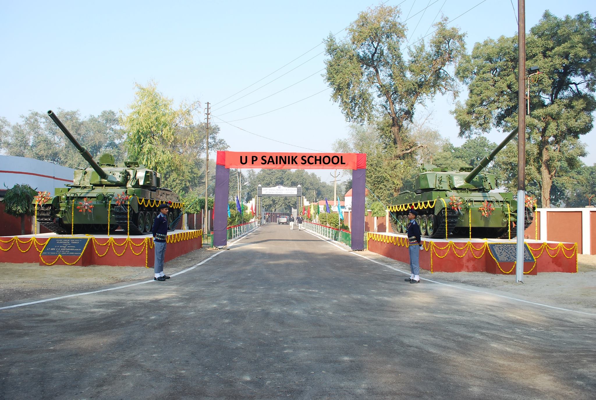 Captain Manoj Kumar Pandey U.P. Sainik School campus
