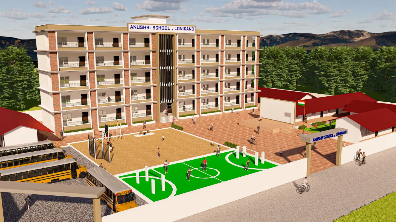 Anushri English School & Jr College — Lonikand campus