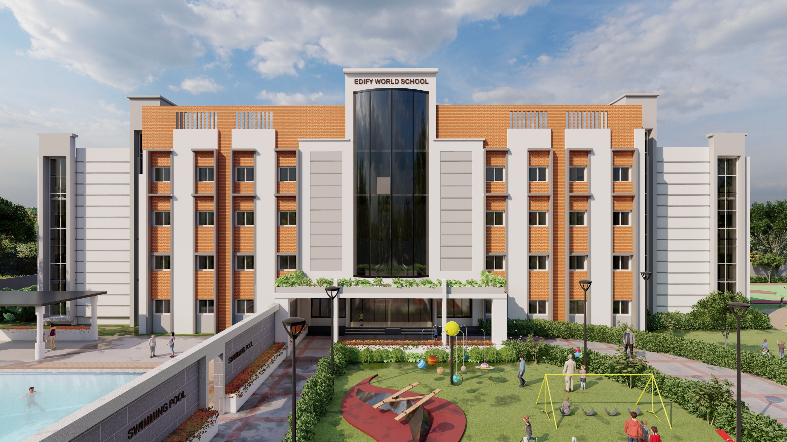 Edify World School campus