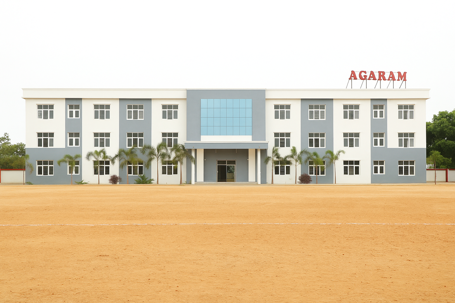 Agaram Public School campus