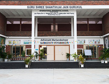 Guru Shree Shantivijai Jain Gurukul Internation School campus