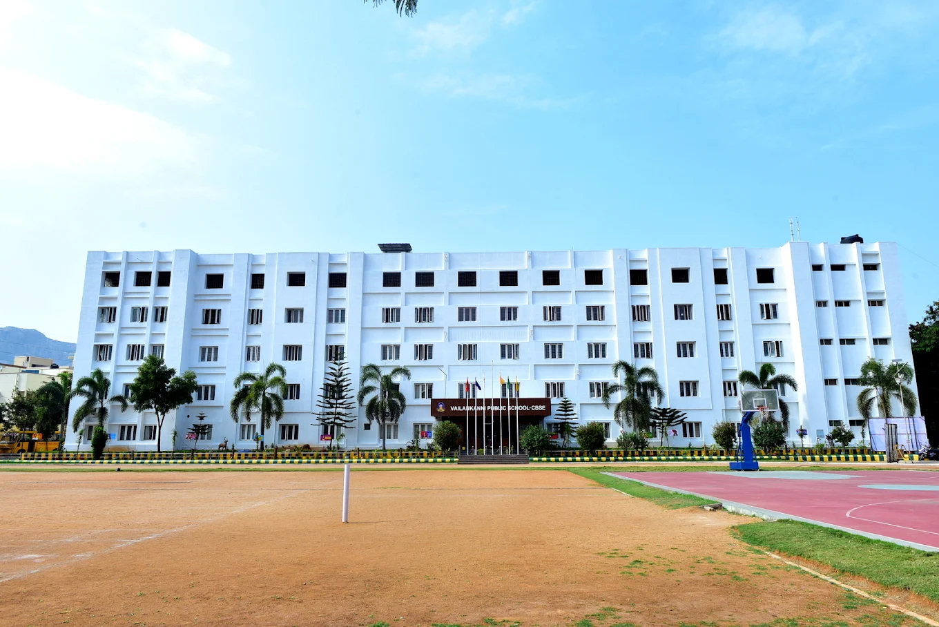 Vailankanni Public School campus