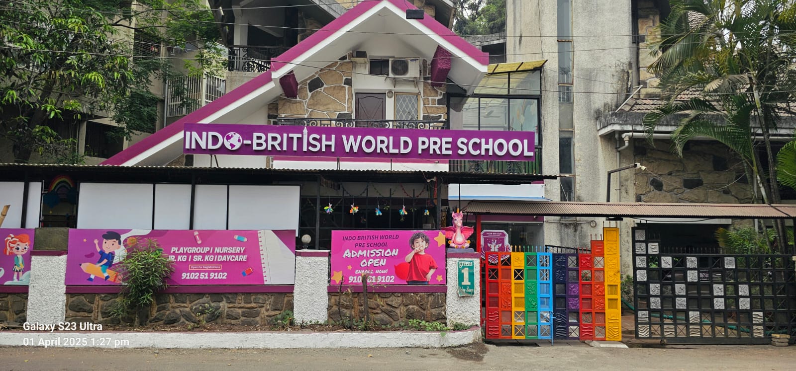Indo British World Preschool — Ghorpadi campus