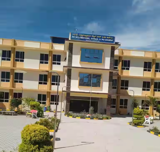 R K Vision School , PU & Degree College campus