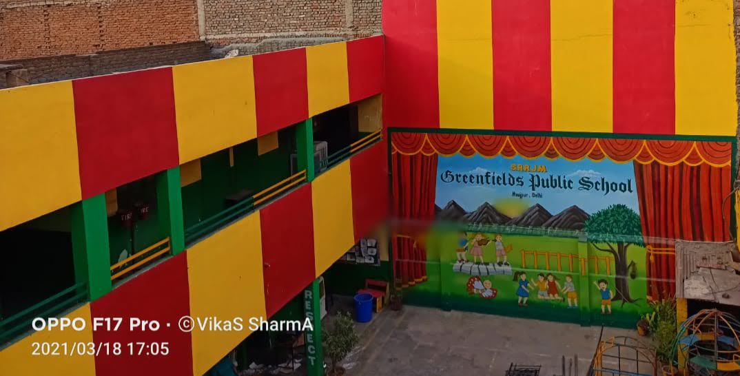 SRRJM Green Fields Public School — Maujpur campus