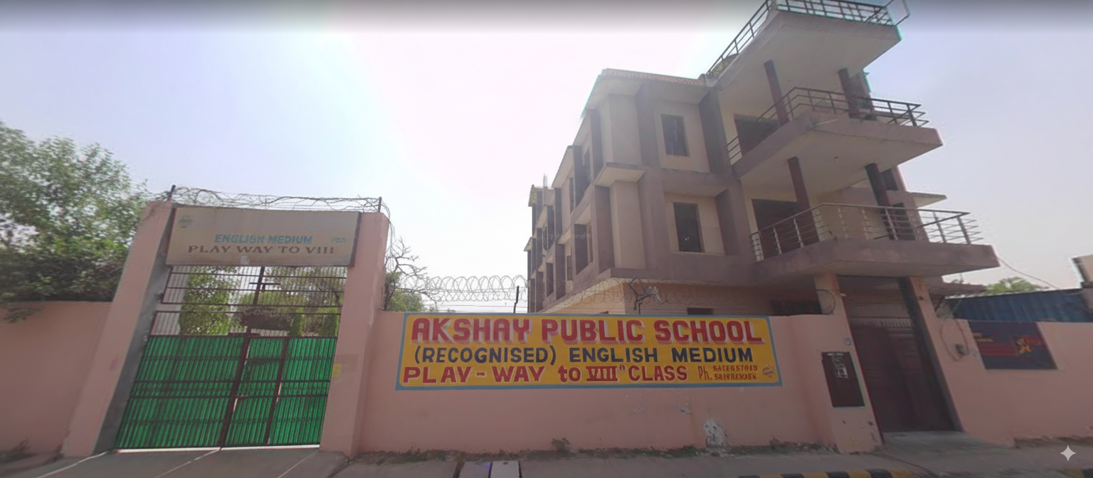 Akshay Public School — Kakrola Village campus