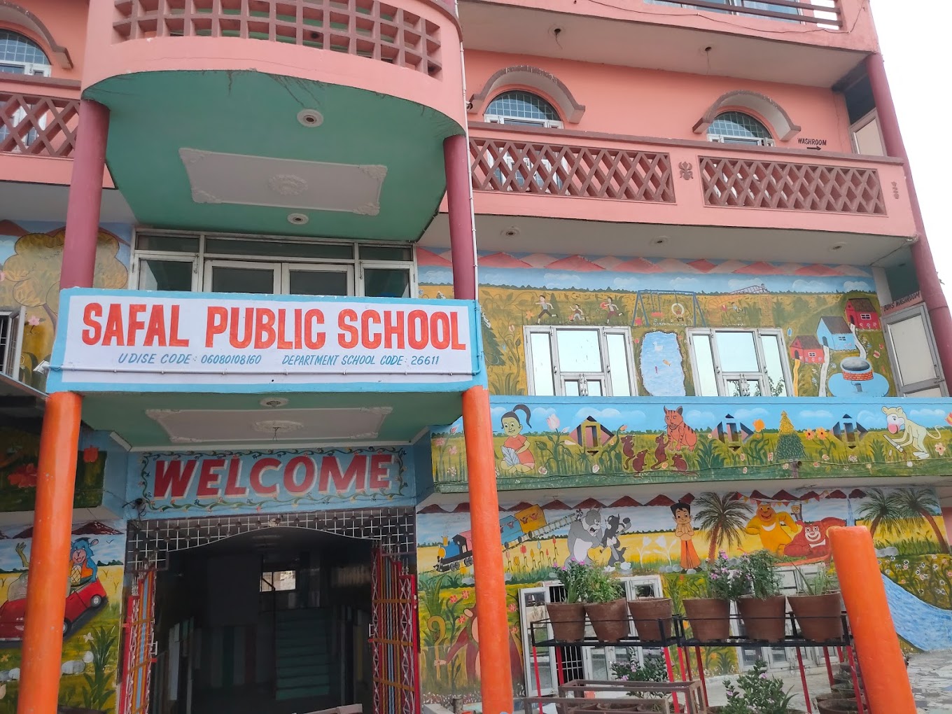 Safal Public Middle School campus