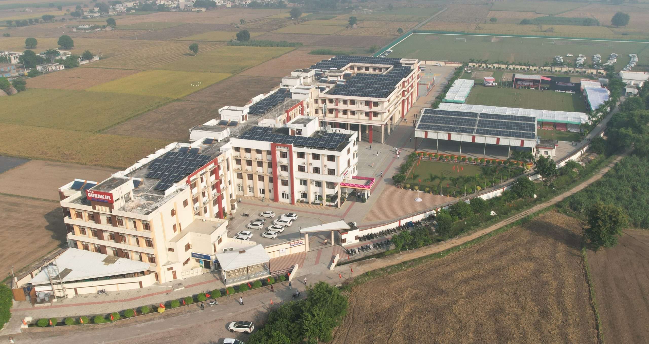 The Gurukul Nilokheri campus