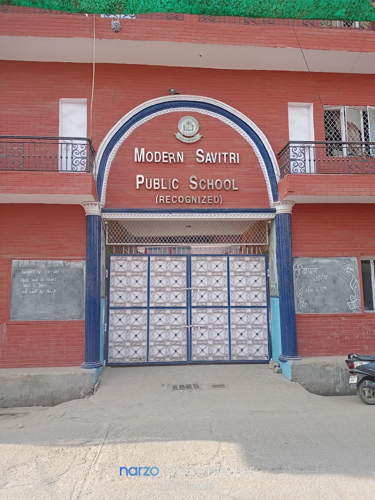 Modern Savitri Public School — Sangam Vihar campus