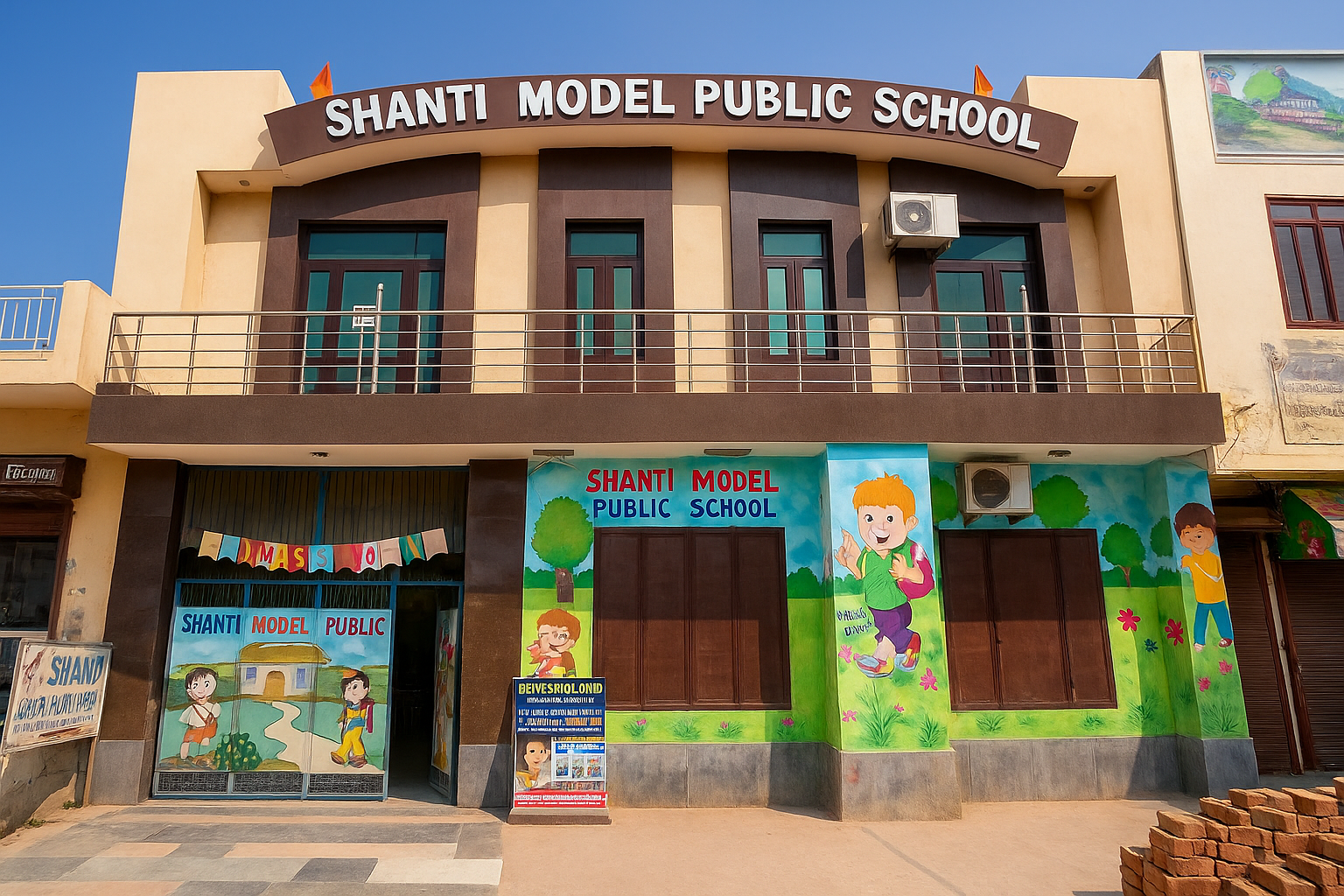 Shanti Model Public School — Ghevra campus