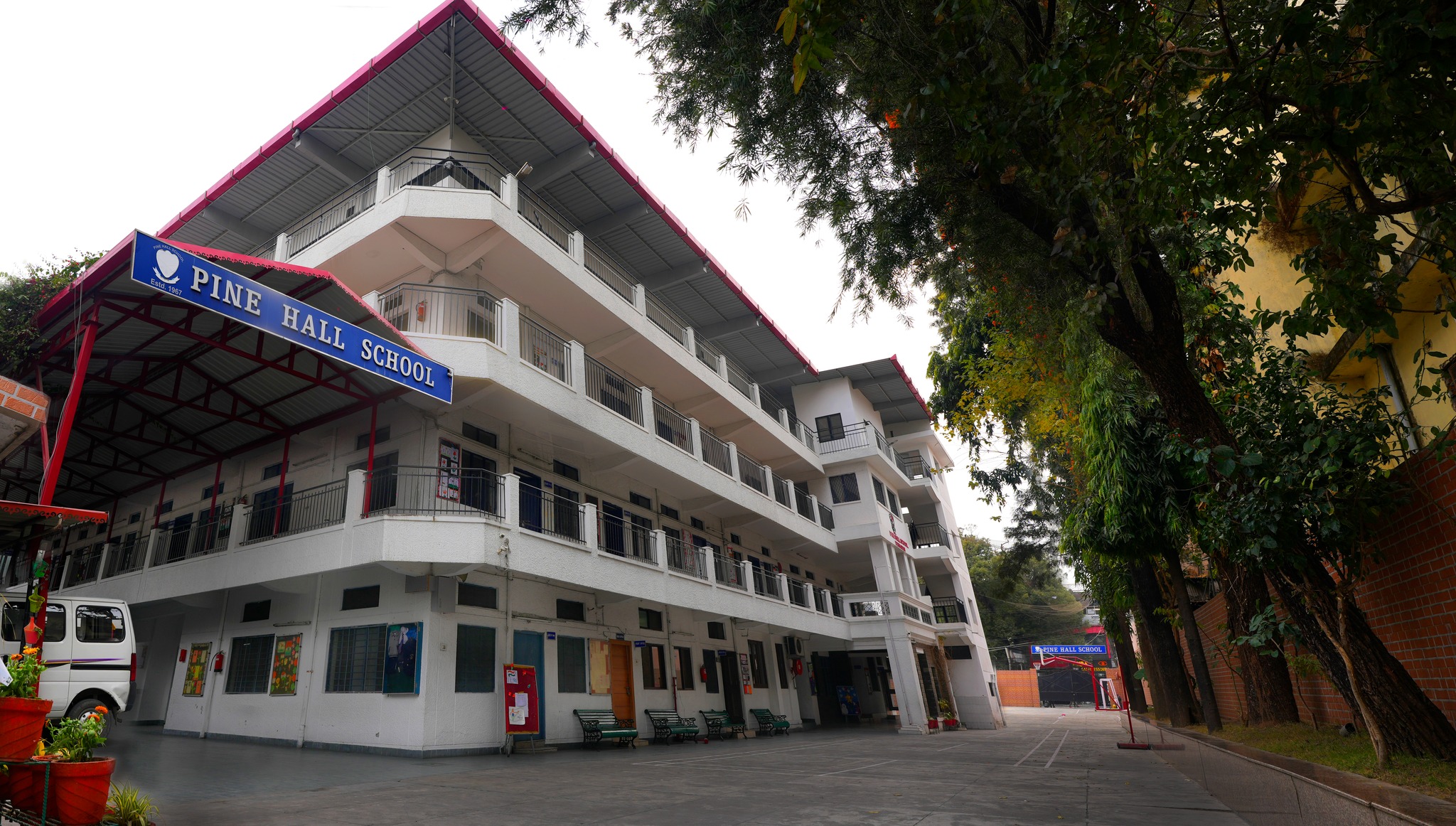 Pine Hall School campus