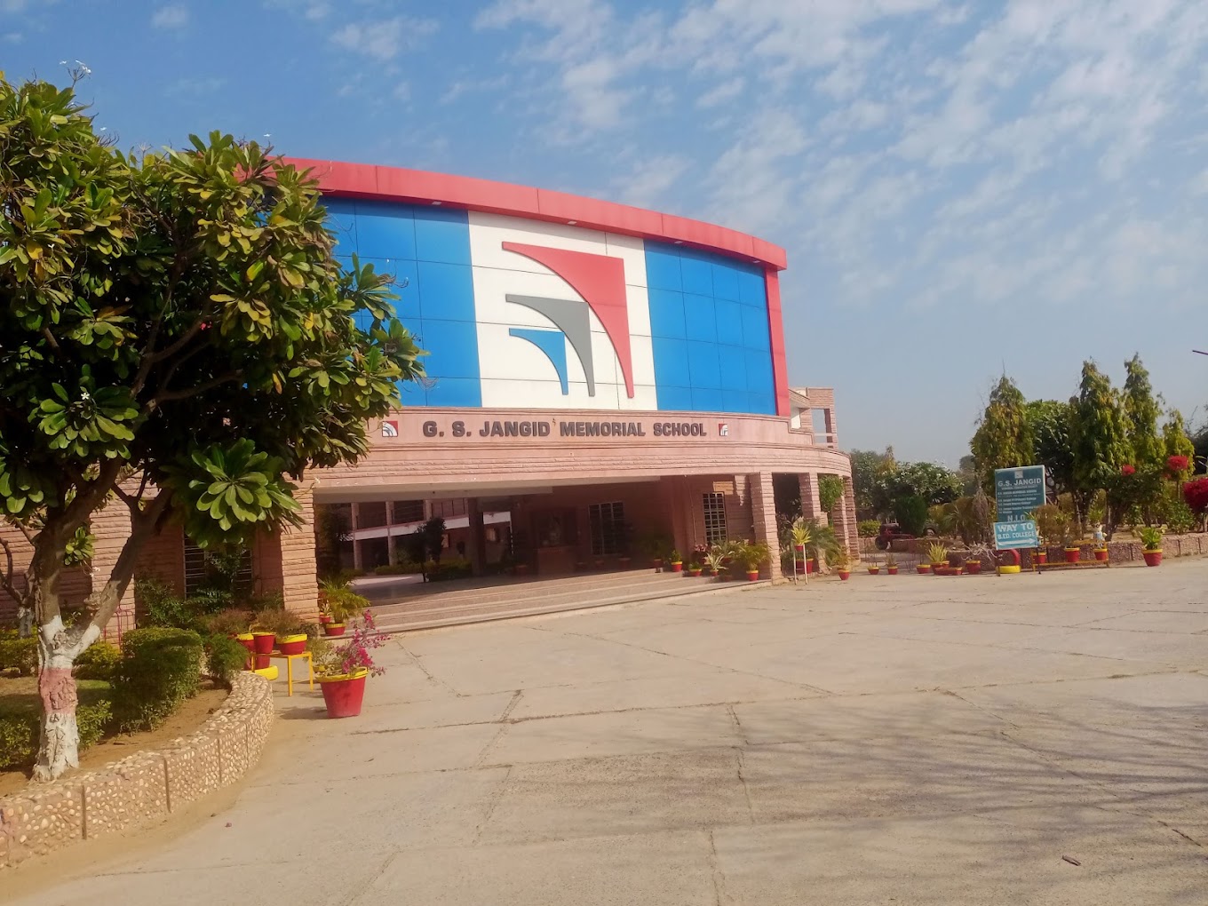 G S Jangid Memorial School campus