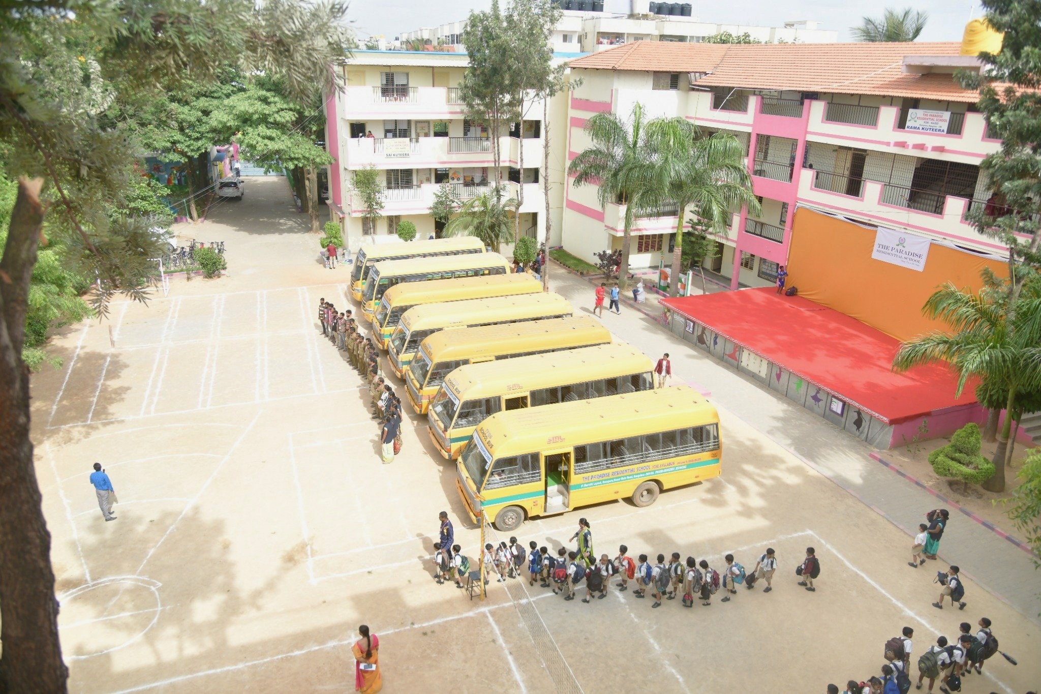 The Paradise Residential School campus