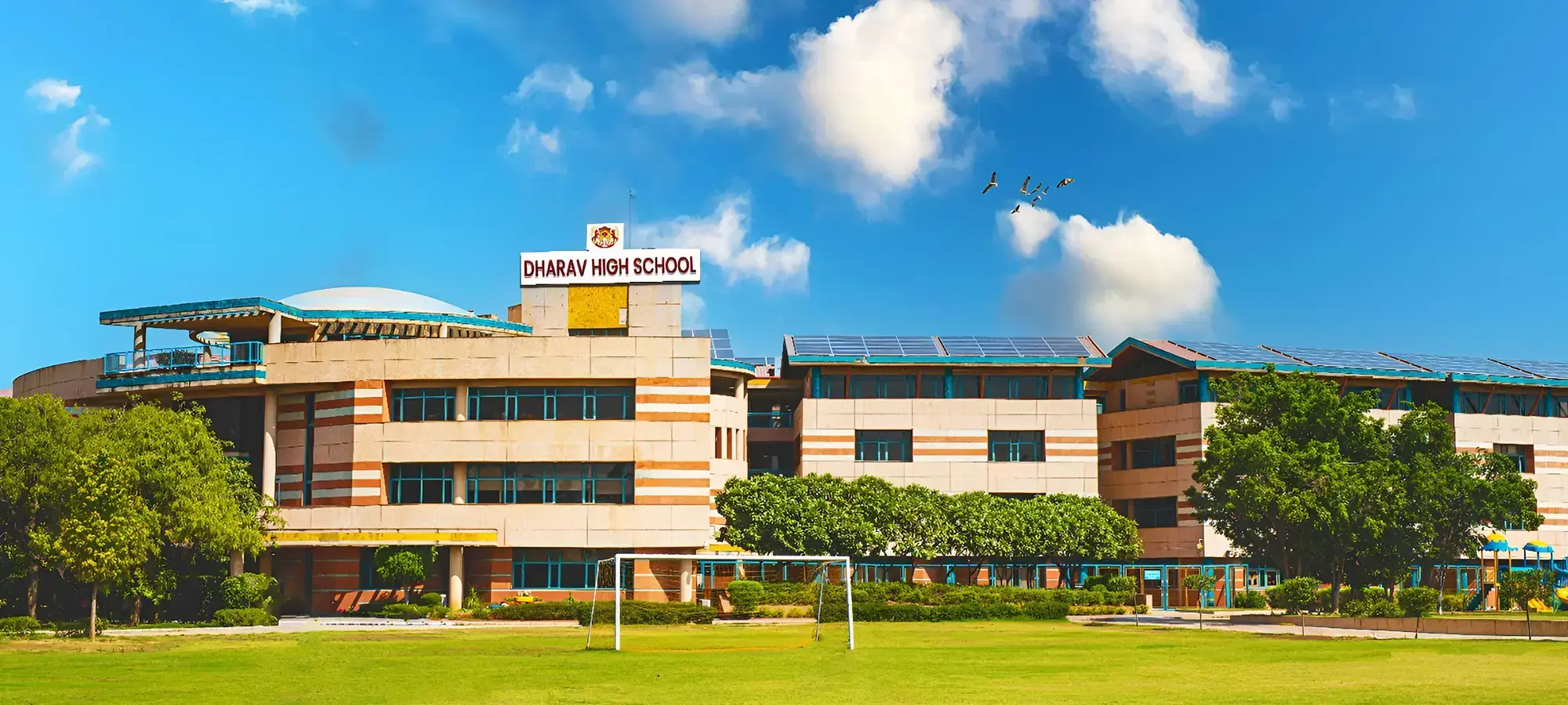 Dharav High School campus