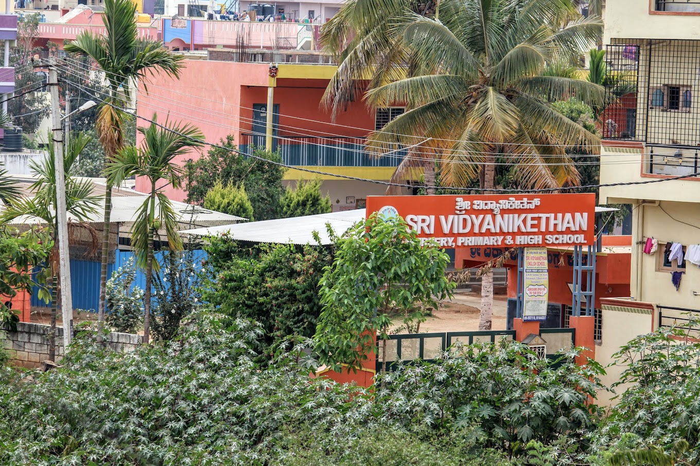Sri Vidyanikethan English School — Vidyanagar campus