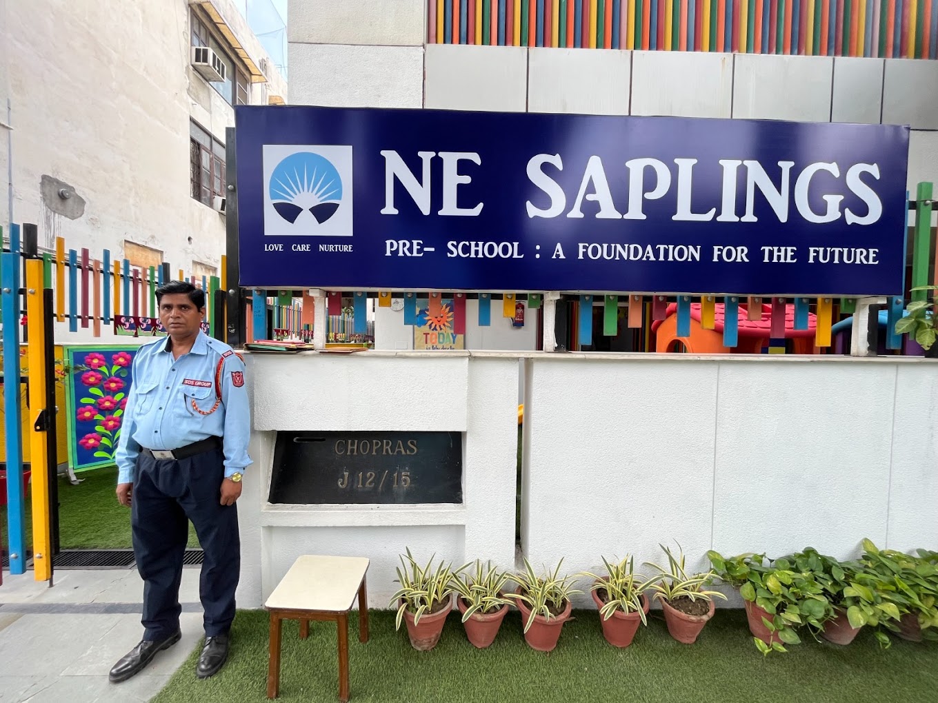 NE Saplings — Rajouri Garden campus