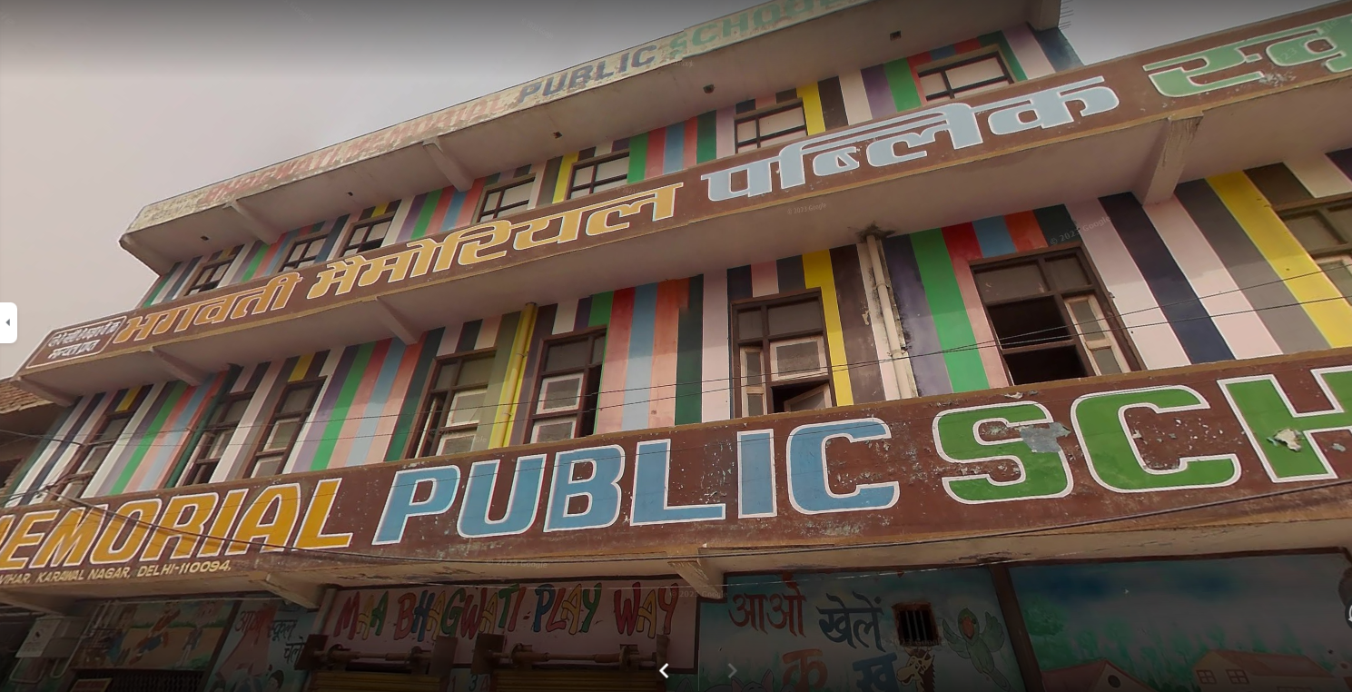Bhagwati Memorial Public School — Karawal Nagar campus