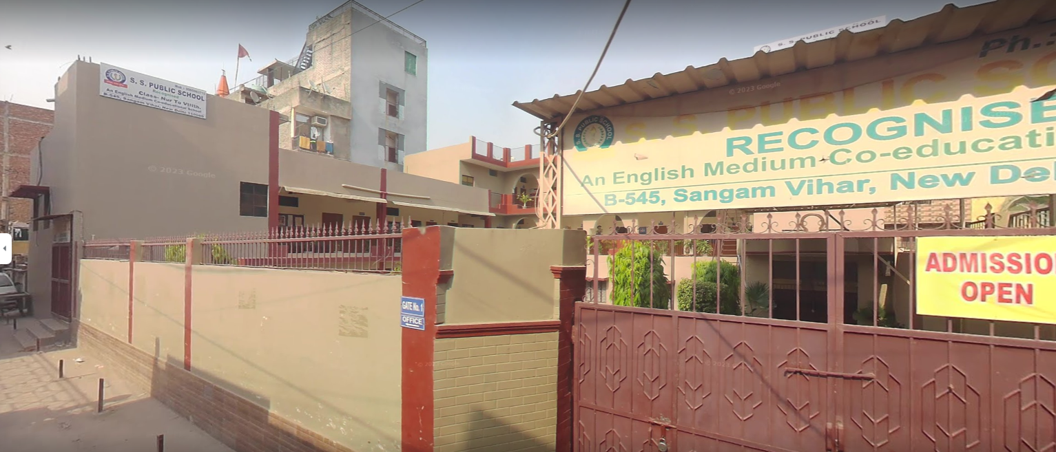 SS Public School — Sangam Vihar campus