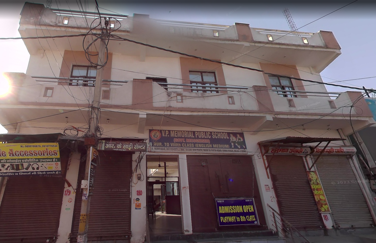 V P Memorial Public School — Sonia Vihar campus