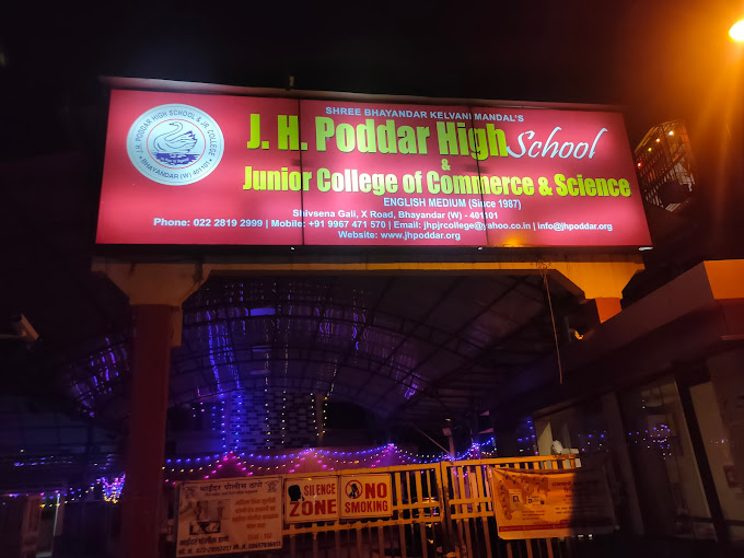 J.H. Poddar High School And Junior College — Bhayandar West campus