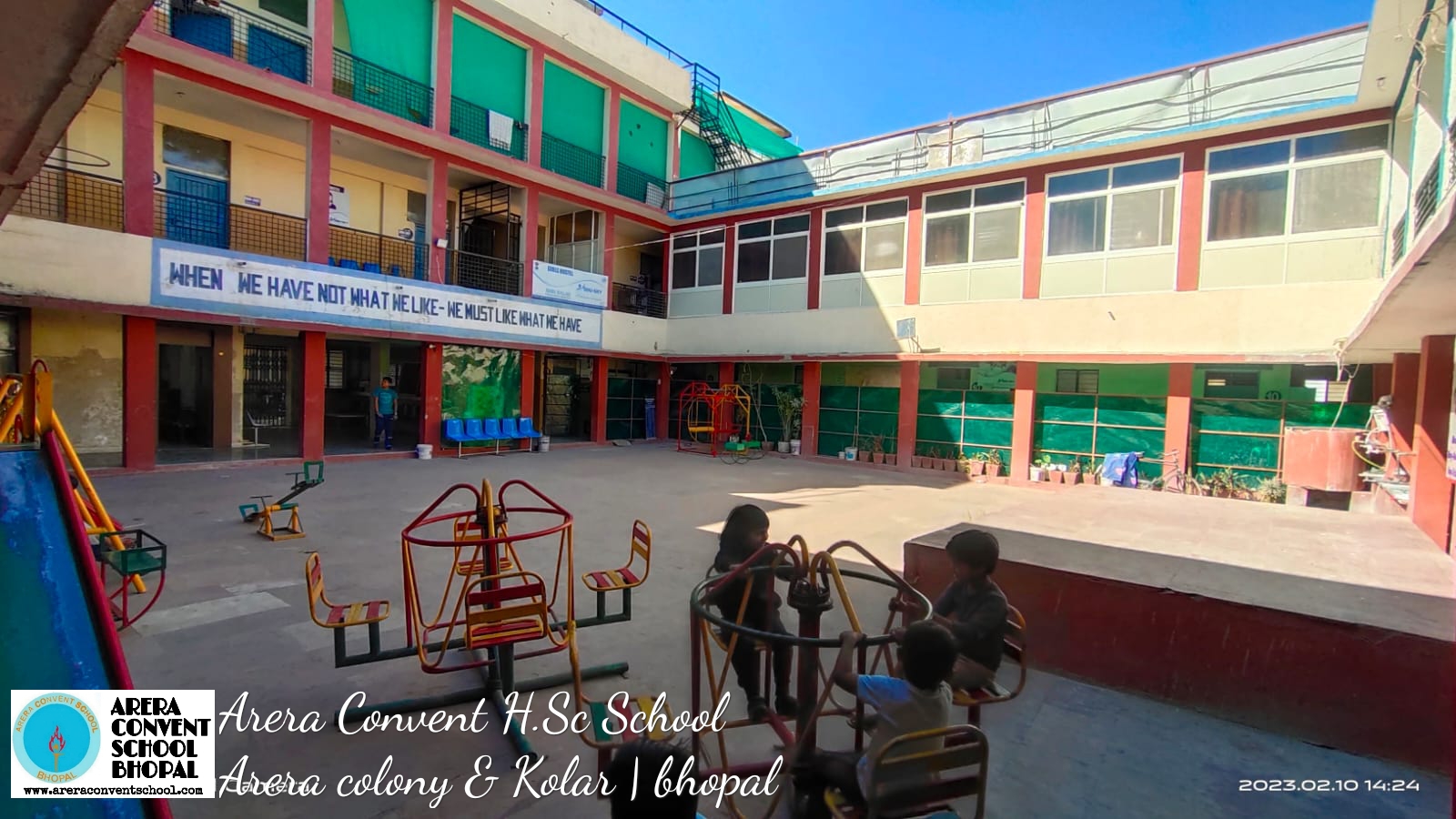 Arera Convent Higher Secondary School campus