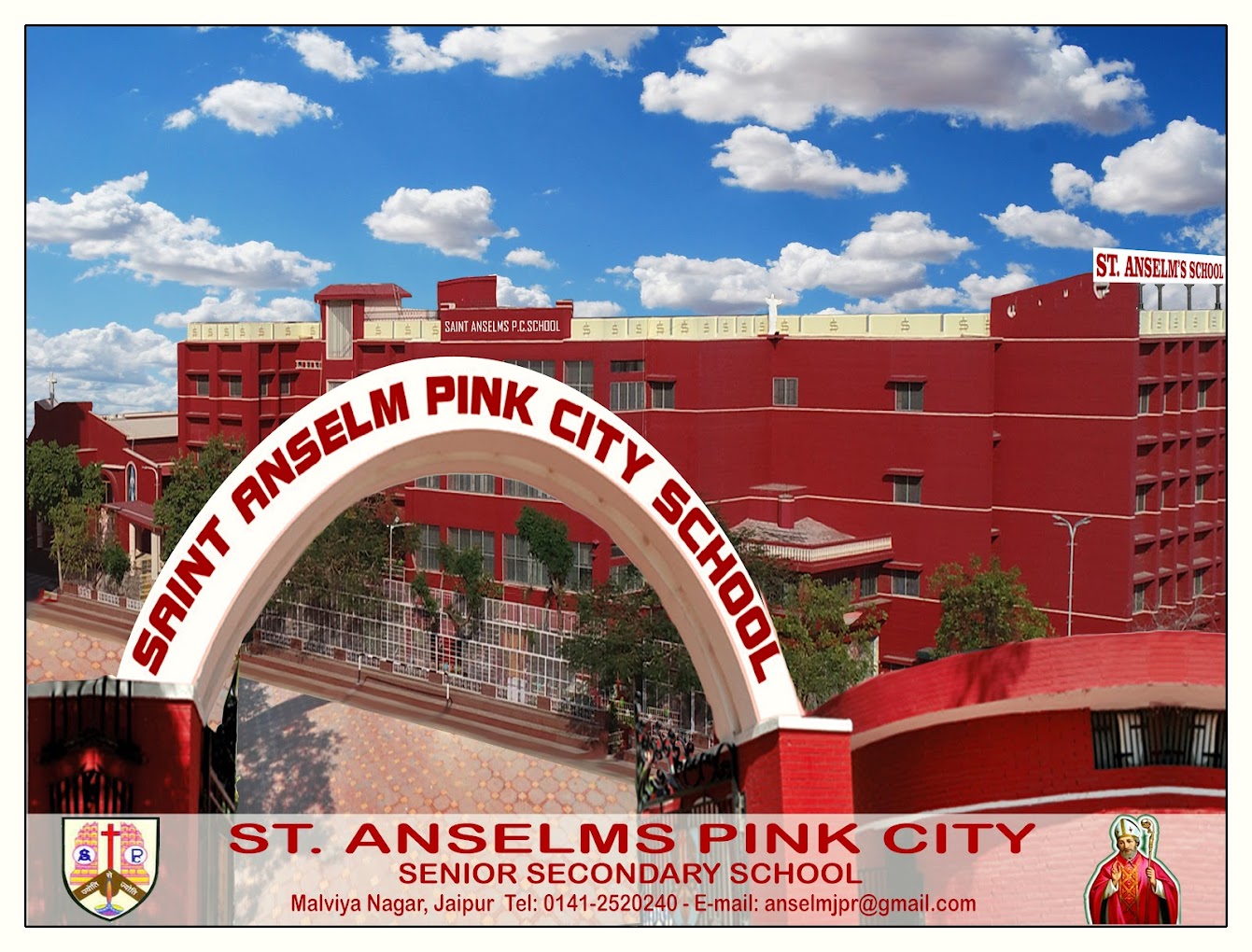 St. Anslems Pink City Senior Secondary School — Malviya Nagar campus
