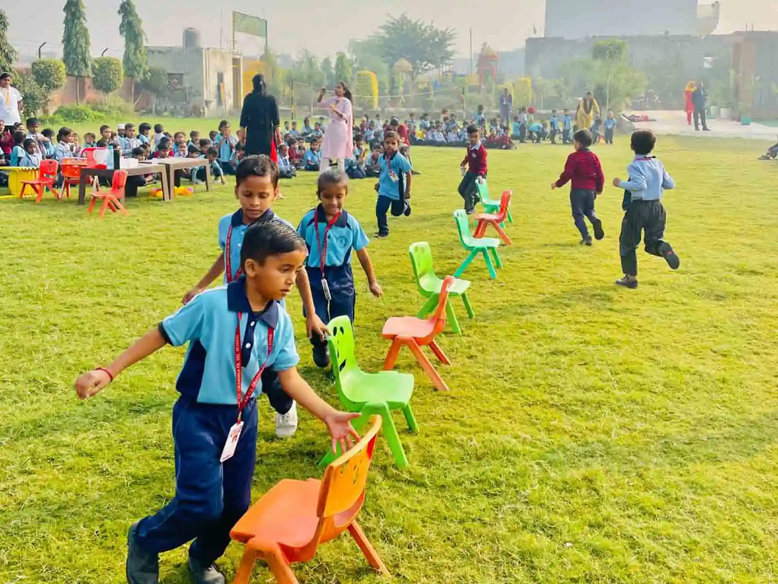 Ch. Chiranji Lal Chandila senior secondary school campus photo 3 of 14 — Sector 54