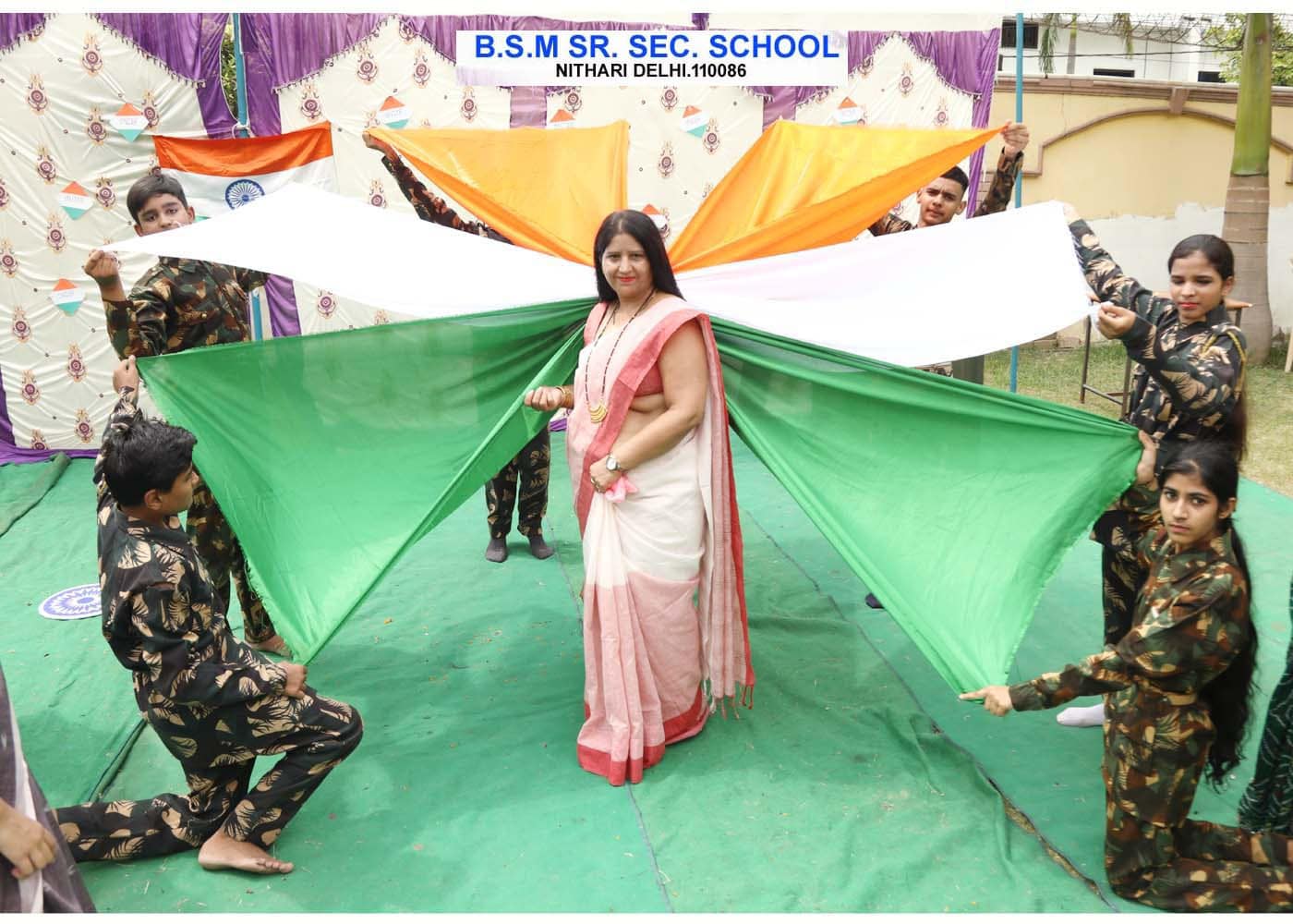 B.S.M. Public School campus photo 7 of 13 — Nangloi