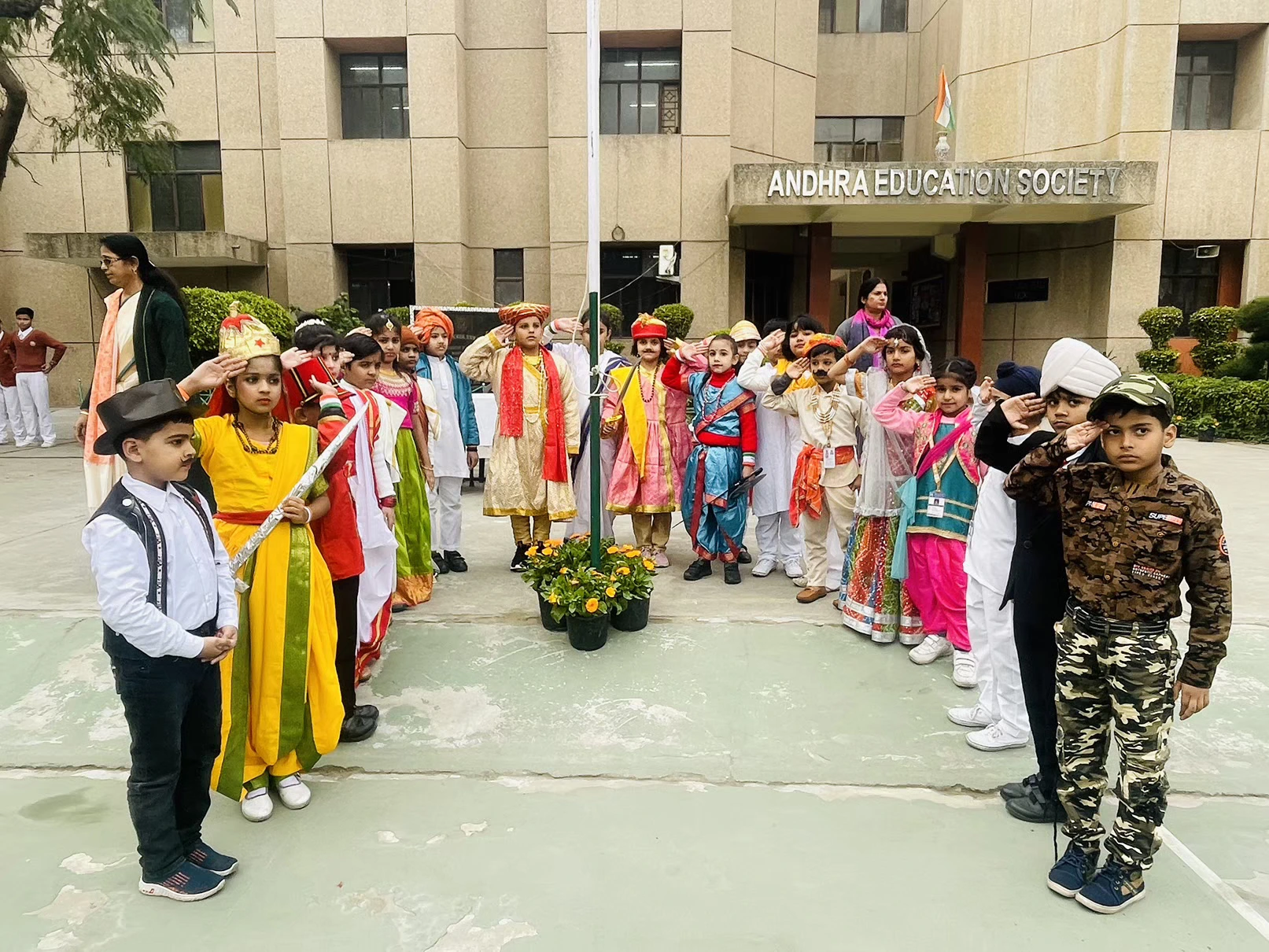 AES N.T. Rama Rao Memorial Senior Secondary School campus photo 7 of 11 — Janakpuri