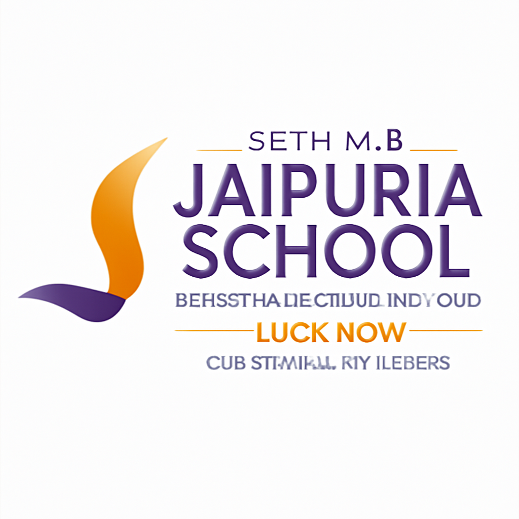 Seth M.R. Jaipuria School logo