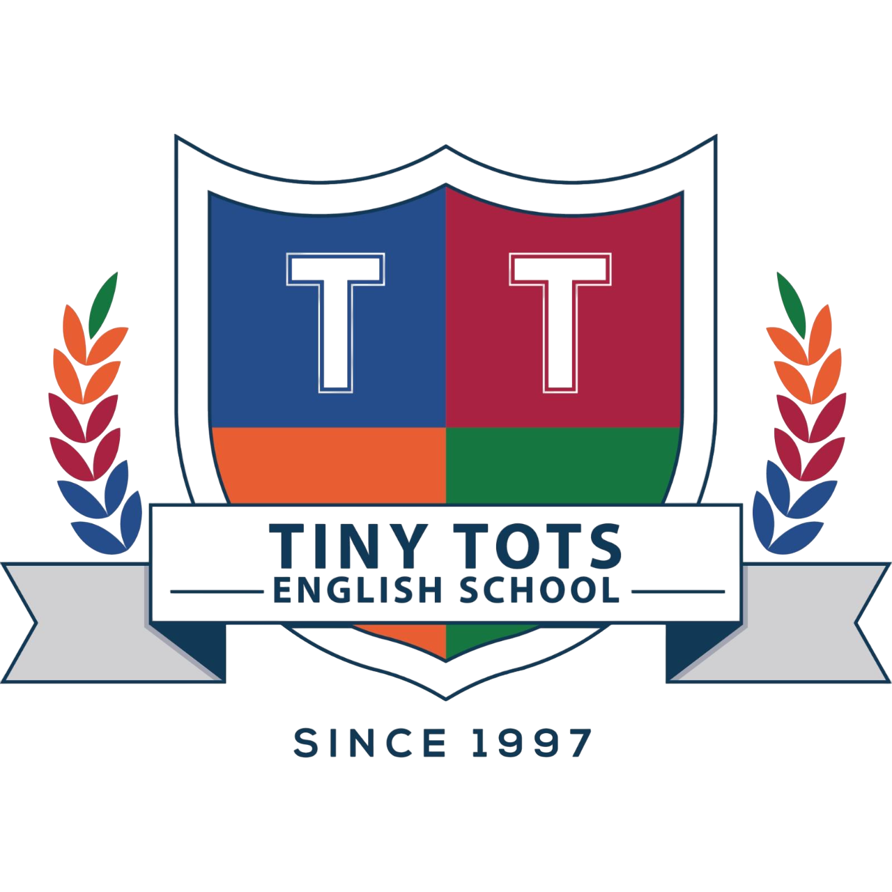 Tiny Tots English School logo
