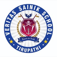 Veritas Sainik School logo