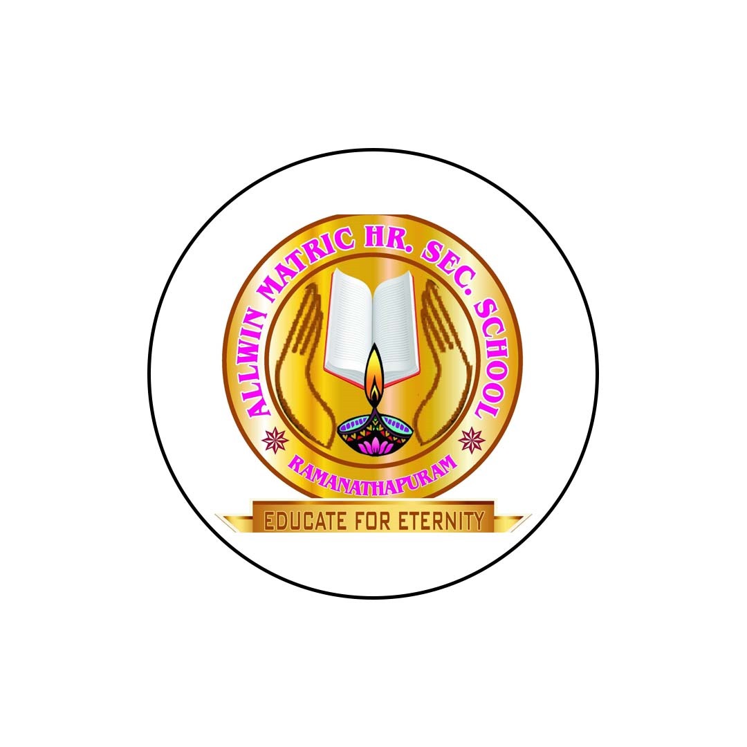 Allwin Matric Higher Secondary School logo