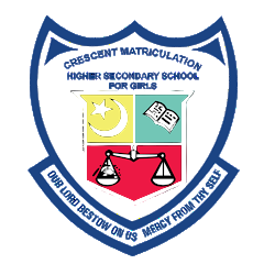 Crescent Matricultion Higher Secondary School logo