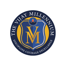 The Vijay Millennium Senior Secondary School logo