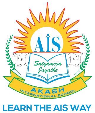 Akash International School logo