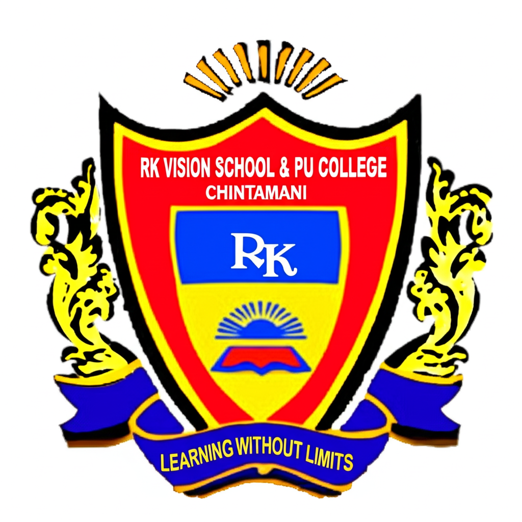 R K Vision School , PU & Degree College logo