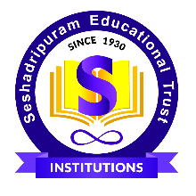 Seshadripuram English High School logo