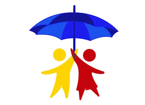 The Blue Umbrella Pre School logo