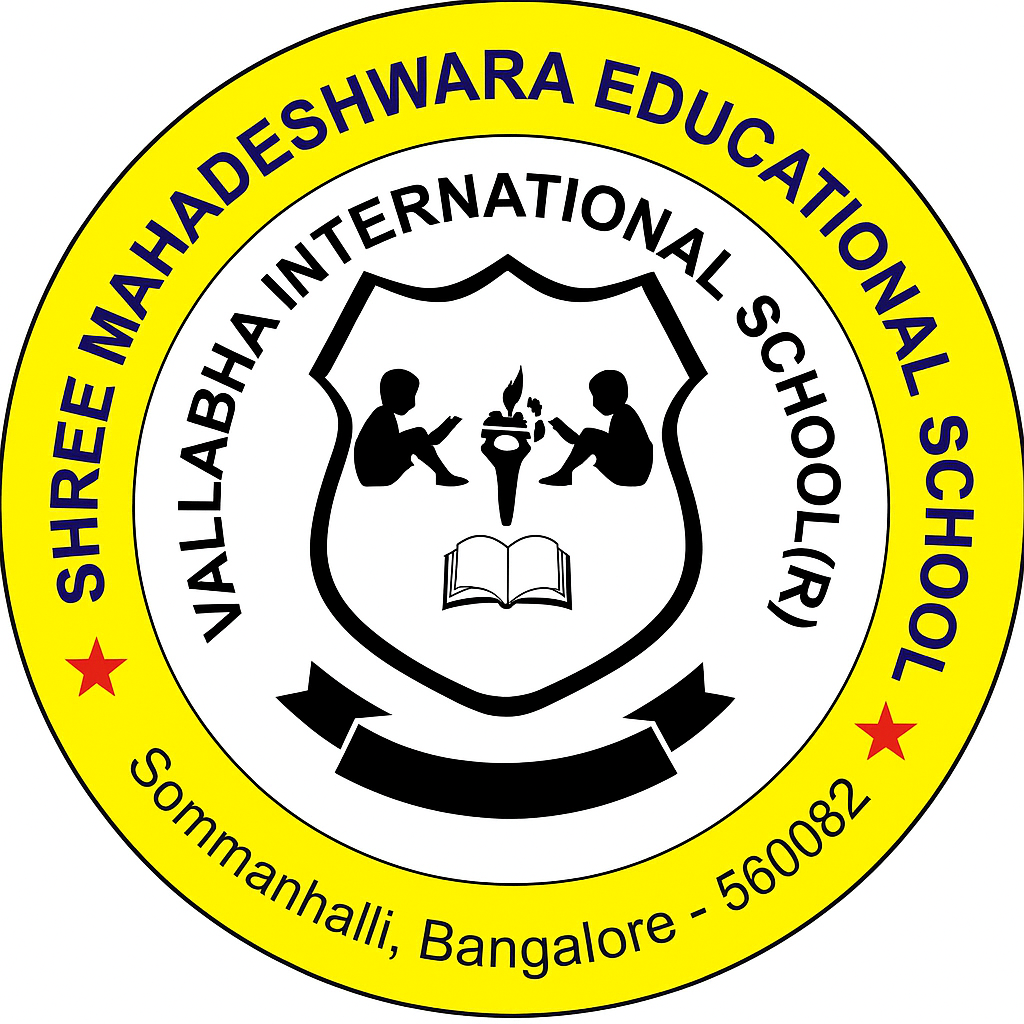 Vallabha international school logo