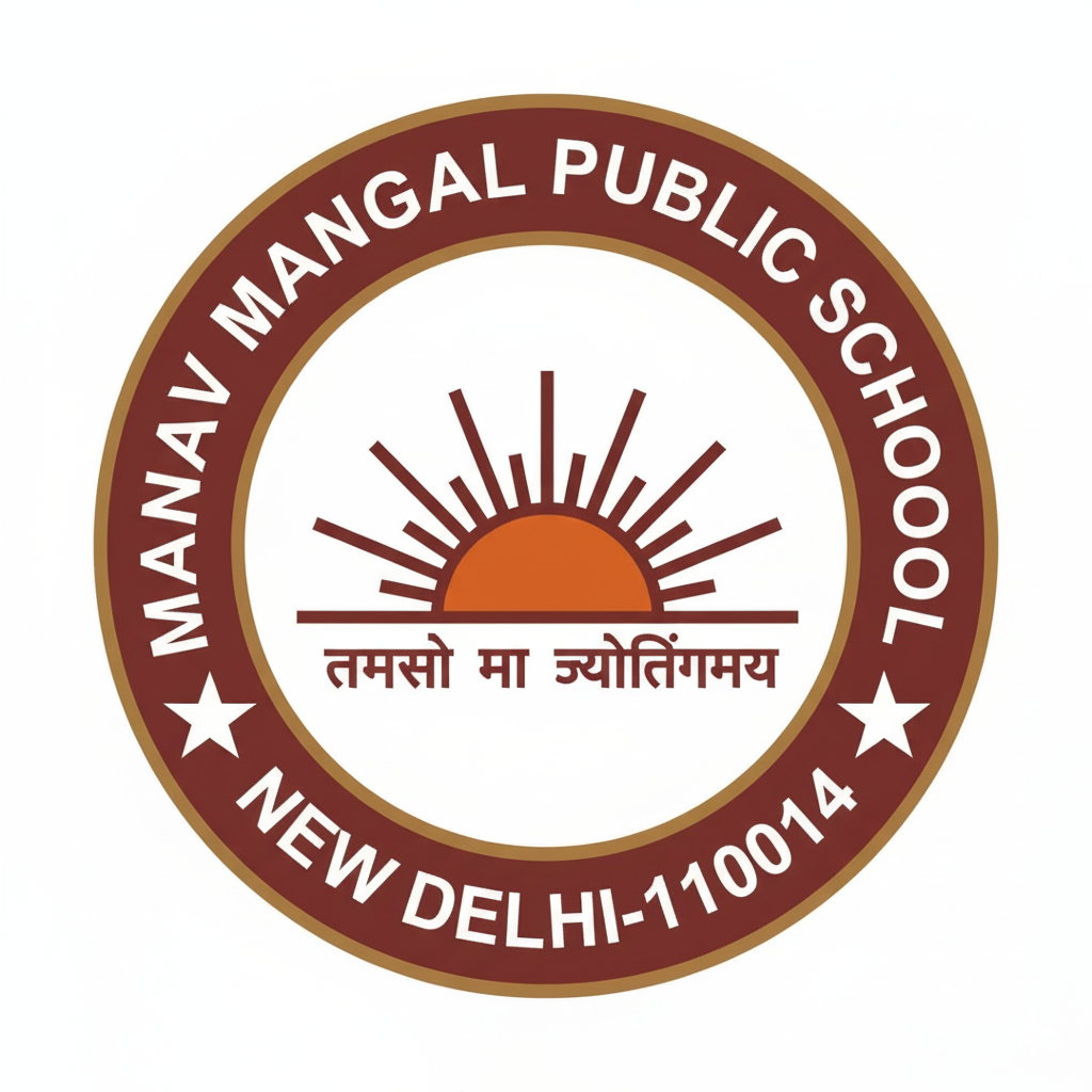 Manav Mangal Public School logo