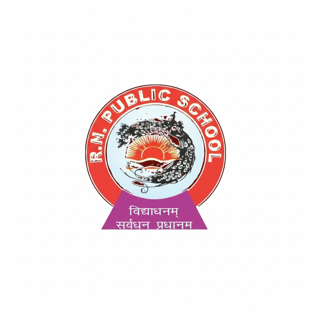 R.N Public School logo