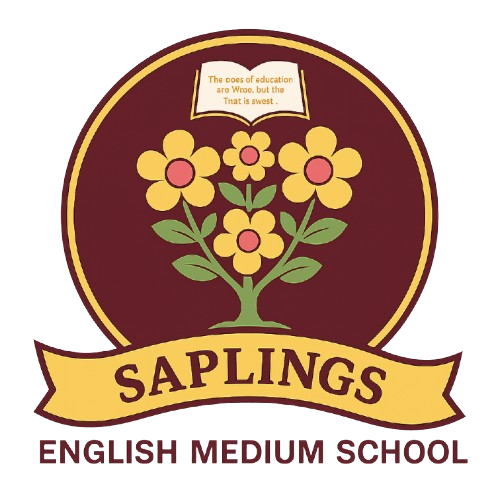 Saplings English Medium School logo