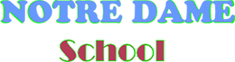 Notre Dame School logo