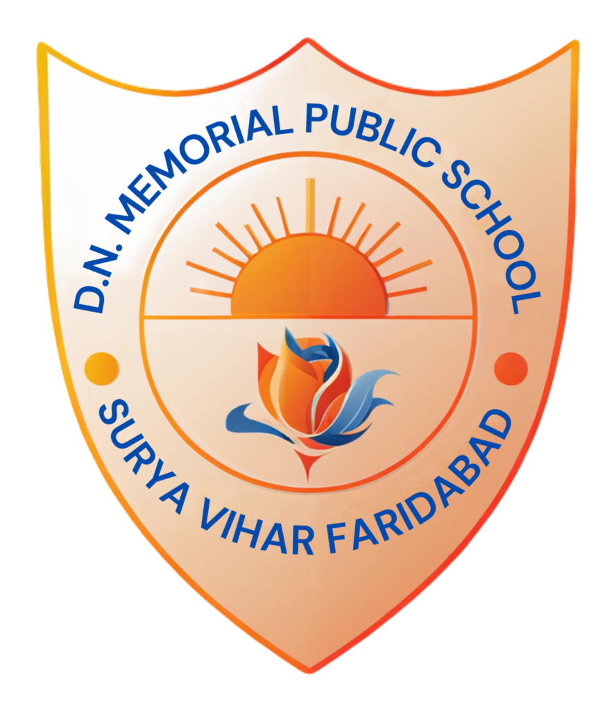 D.N. Memorial Public School logo