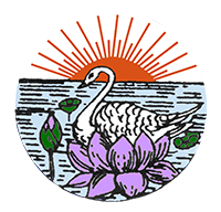 The Ramakrishna Vivekananda Vidyamandir logo