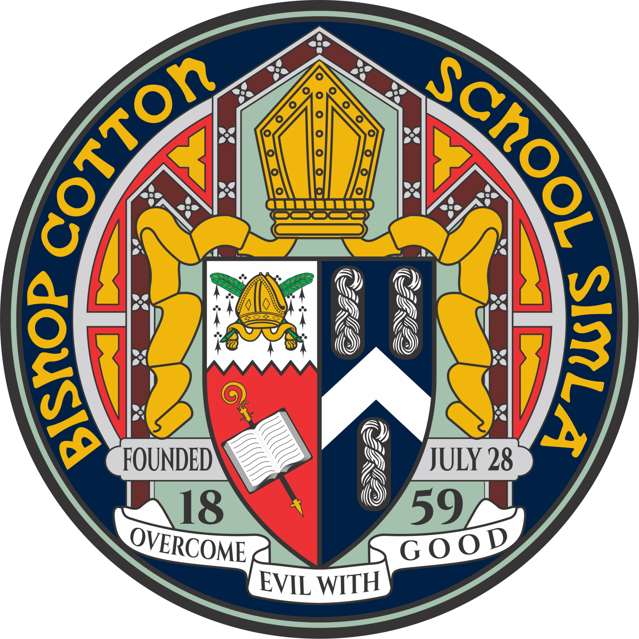 Bishop Cotton School logo